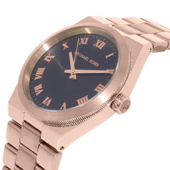MICHAEL KORS Channing Black Dial Rose Gold-tone Ladies Watch MK5937 (Pre-owned) main image 5